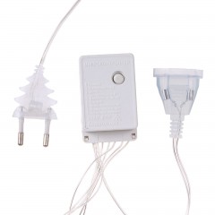 Гирлянда «Занавес», 2х3 м, УМС вилка, LED-720-220V, белый - Фото 2