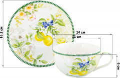 Набор для капучино «Лимоны» - Фото 1