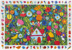 IQ Пазл «Домик в цветах» - Фото 1