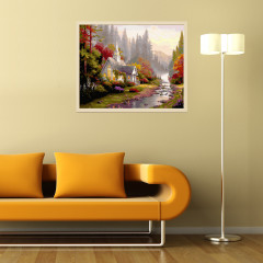 Картина по номерам «Дом мечты» - Фото 2