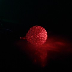 Гирлянда «Метраж», 5 м с насадкой «Шарики», LED-20-220V, мультицвет - Фото 4