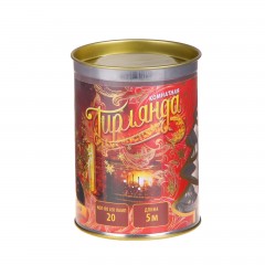 Гирлянда «Метраж», 5 м с насадкой «Шарики», LED-20-220V, мультицвет - Фото 1