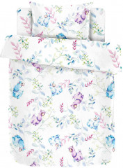 Комплект постельного белья «Ламы на веточках» - Фото 1