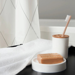 Штора для ванной комнаты - Фото 1