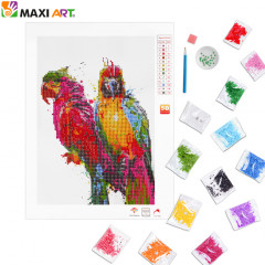 Мозаика стразами «Попугайчики» - Фото 1