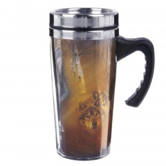 Термокружка с ручкой «Свободный духом» 450 мл - Фото 4