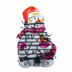 Гирлянда «Метраж» 4,5 м, 100 ламп, 220V, мультицвет - Фото 1