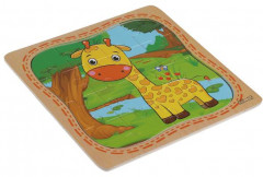 Пазл деревянный «Жираф» - Фото 3