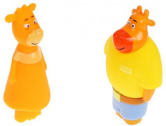 Набор игрушек для ванны «Оранжевая корова Ма и Па» - Фото 1