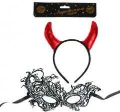 Набор карнавальный «Роковая красотка» - Фото 1