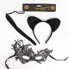 Набор карнавальный «Женщина - кошка» - Фото 2