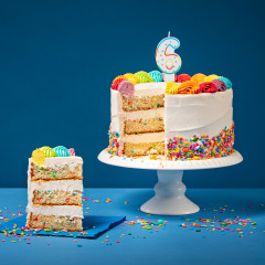 Свеча для торта «Цифра 6» - Фото 2