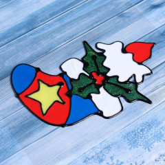 Наклейка «Носочек со звездой» - Фото 1