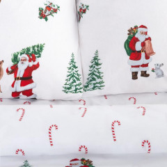 Комплект постельного белья «Новогодний лес» - Фото 1
