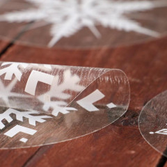 Набор наклеек «Снежинки» - Фото 1