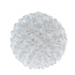 Фигура «Шар из цветов», 15х15 см, 100 LED, 240V, красный-зеленый/красный-синий - Фото 3