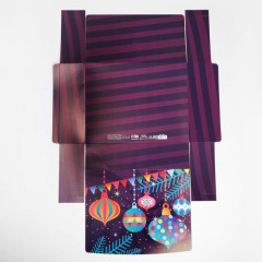 Коробка складная «Сияй в новом году» - Фото 2