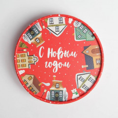 Коробка подарочная «Зимний город» - Фото 2