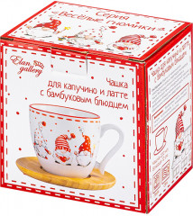 Чашка для капучино и кофе латте «Весёлые гномики» - Фото 5