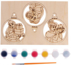 Набор для росписи по дереву «Принцессы» - Фото 1