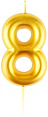 Свеча для торта «Цифра 8» - Фото 1