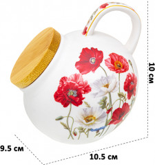 Банка для соли «Маки» - Фото 1