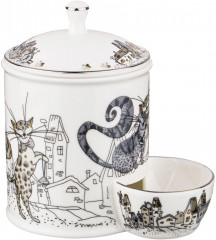 Банка для соли «Котики» - Фото 3