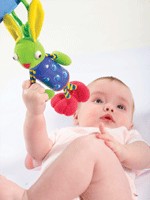 Развивающая игрушка "Зайчик-колокольчик" - Фото 1