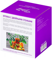 Кружка с двойными стенками «Снежинки» - Фото 5