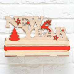 Полка сувенирная «New Year!» - Фото 2