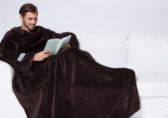 Плед с рукавами «Sleepy» (1,5-спальный, микрофибра, размер 150х200) - Фото 2