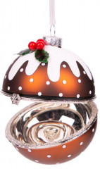 Шар ёлочный открывающийся «Ягодки» - Фото 1