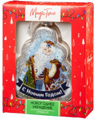 Игрушка ёлочная «Дед Мороз с подарками» - Фото 1