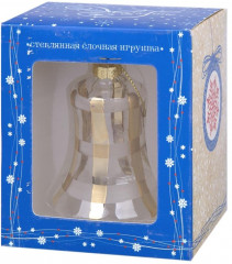 Украшение новогоднее «Колокольчик с золотом» - Фото 1