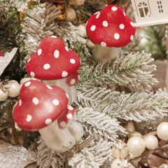 Игрушка ёлочная «Гриб» - Фото 1