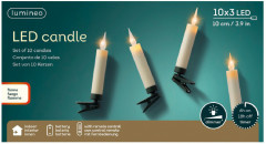 Набор ёлочных свечей на клипсах - Фото 1