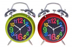 Будильник «Цветные цифры», с подсветкой, цвет в ассортименте - Фото 3
