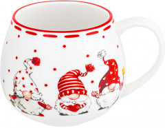 Кружка с подставкой-крышкой «Весёлые гномики» - Фото 3