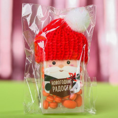 Драже в банке с шапочкой «Дед Мороз» - Фото 4