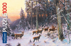 Пазл «В зимнем лесу» - Фото 1