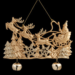 Украшение новогоднее «Упряжка Деда Мороза» - Фото 1