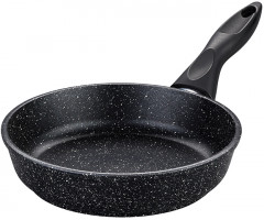 Сковорода глубокая «Черный мрамор» - Фото 3