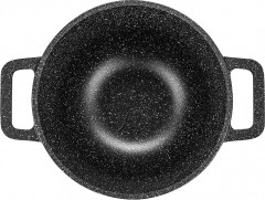 Казан с крышкой «Черный мрамор» - Фото 6