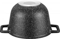 Казан с крышкой «Черный мрамор» - Фото 7