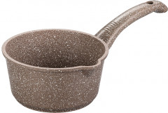 Ковш с крышкой «Коричневый мрамор» - Фото 4
