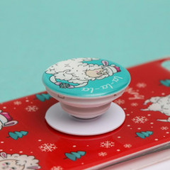 Чехол-накладка с попсокетом для iPhone 7/8 Plus «Новогоднее настроение» - Фото 2