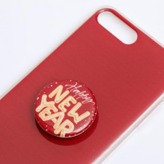 Чехол-накладка с попсокетом для iPhone 7/8 Plus «С Новым Годом» - Фото 2