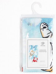 Полотенце вафельное «Meowlangelo» - Фото 4