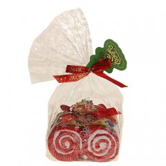 Полотенце сувенирное «Счастья в Новом году!» (20х20 см), 2 шт; (15х15 см), 2 шт - Фото 1