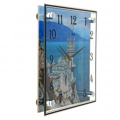 Часы настенные «Замок на обрыве скалы» - Фото 1